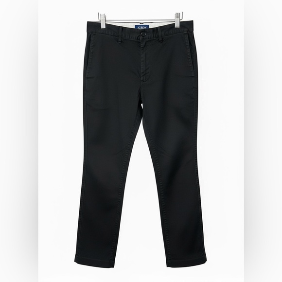 J. Crew Flex Slim Fit Black Chinos Size 30x32 - Picture 1 of 6
